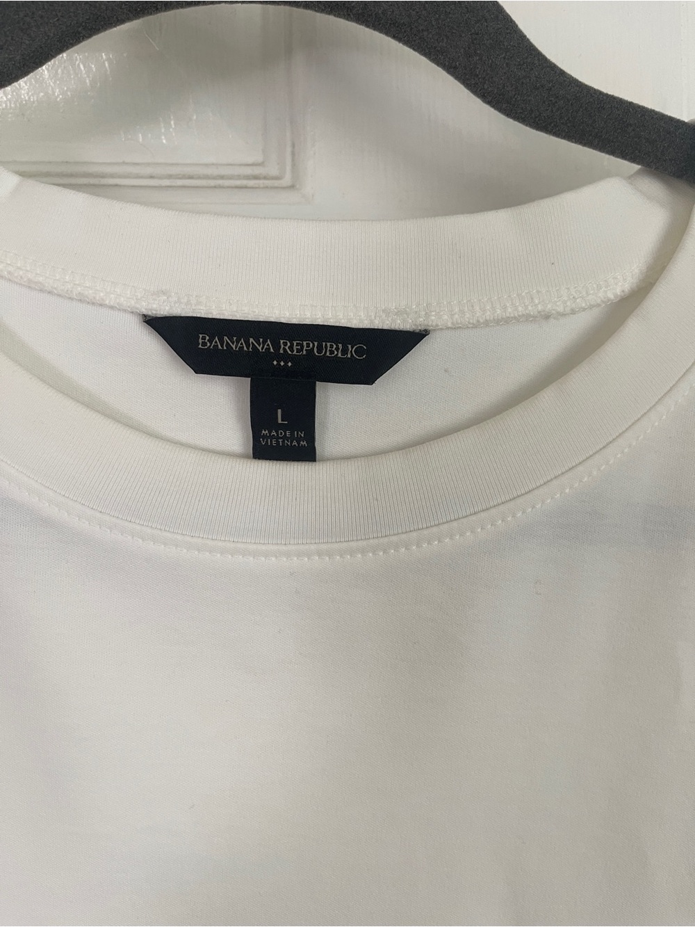 Banana Republic Women's White Short Sleeve Tee